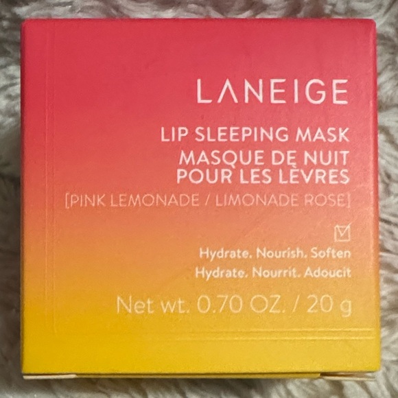 LANEIGE Pink and Yellow Lip Sleeping Mask - Picture 3 of 3